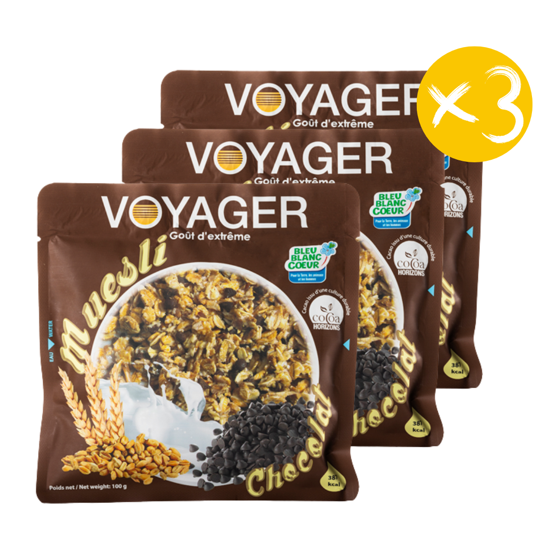 Voyager - Muesli sans gluten au chocolat