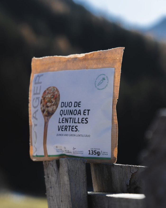 plats lyophilises végétarien