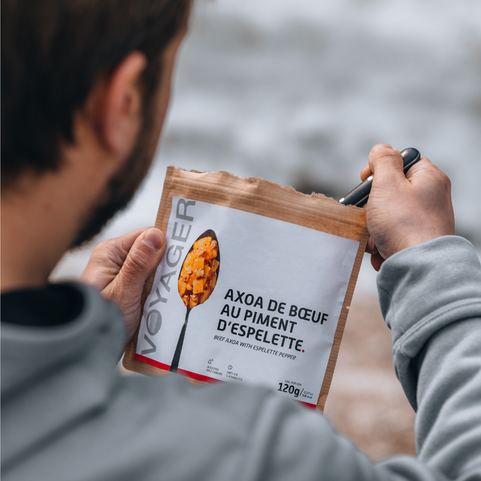 Beef axoa with freeze-dried Espelette pepper - 120g - 547 kcal