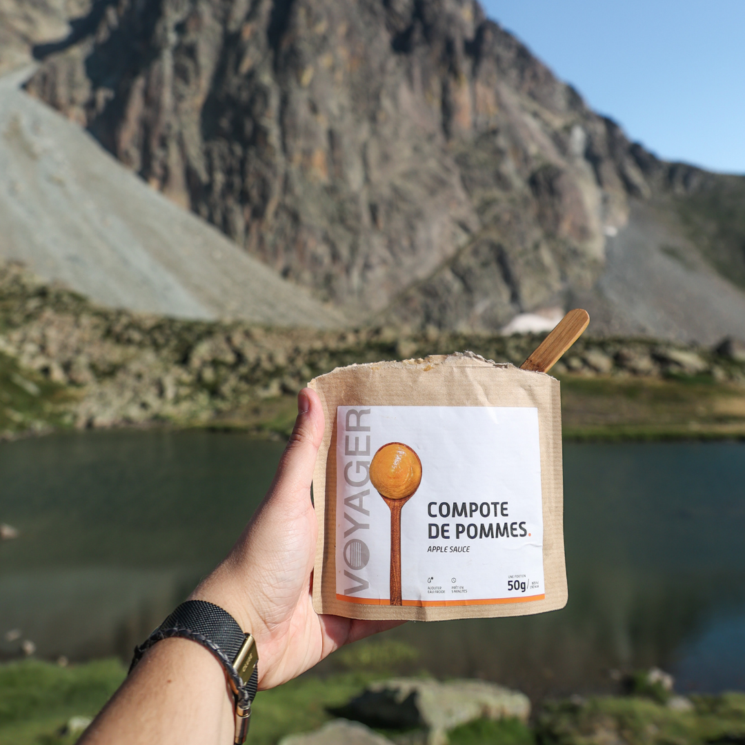 Compote de pommes lyophilisée - 50g - 198 kcal