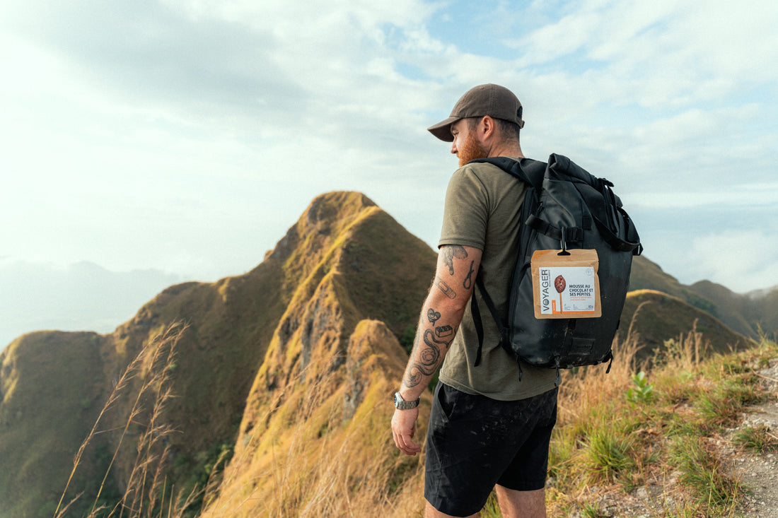 repas lyophilisés Voyager Nutrition pour la randonnée