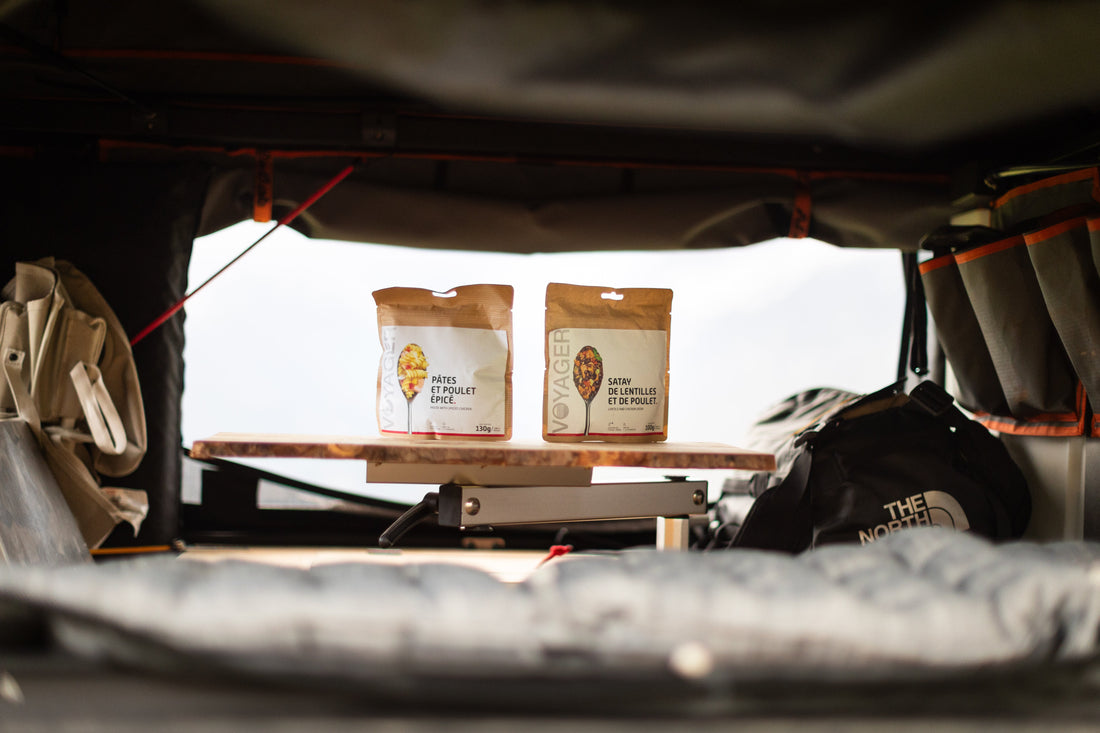 Nourriture lyophilisée pour randonnée Voyager Nutrition