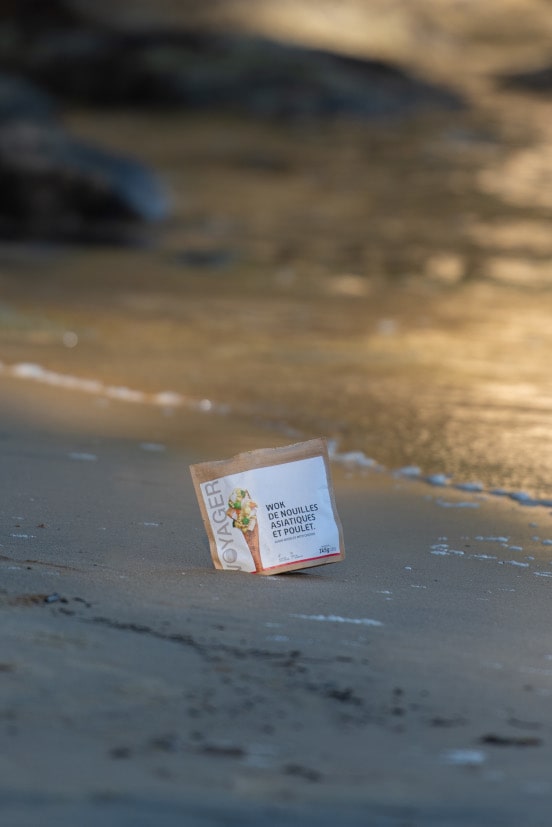 Des repas lyophilisés à l'eau froide