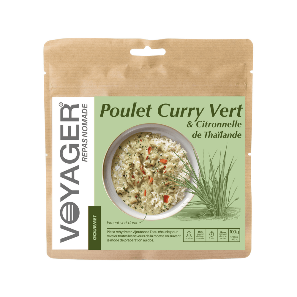 Poulet curry vert & citronnelle de Thaïlande
