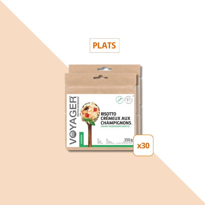 Packs repas lyophilises