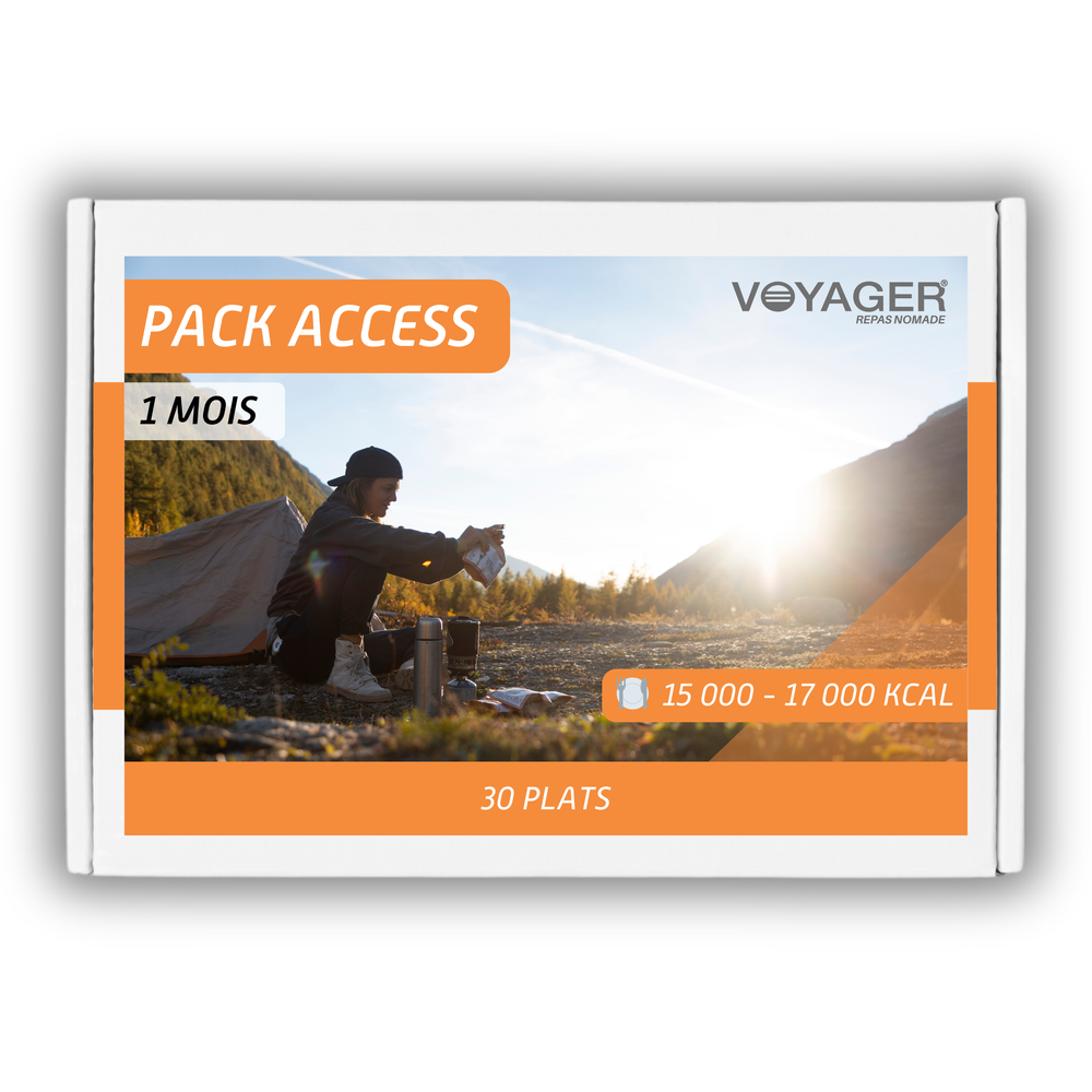Packs repas lyophilises