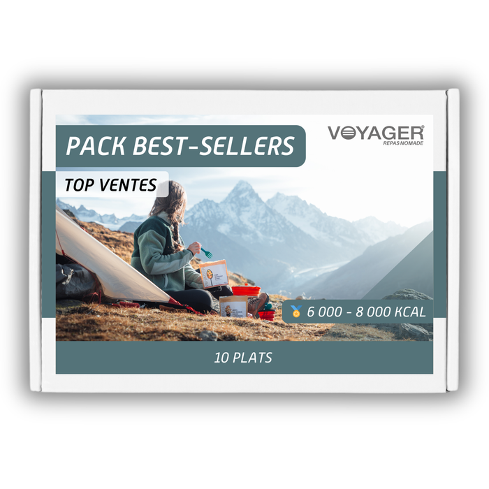 Pack repas lyophilisés