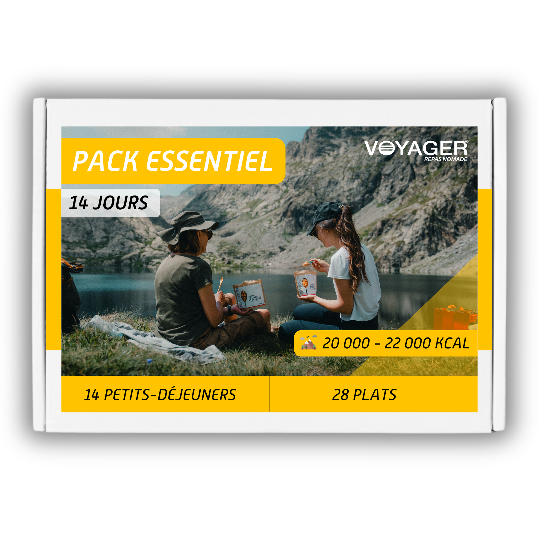 Packs repas lyophilises