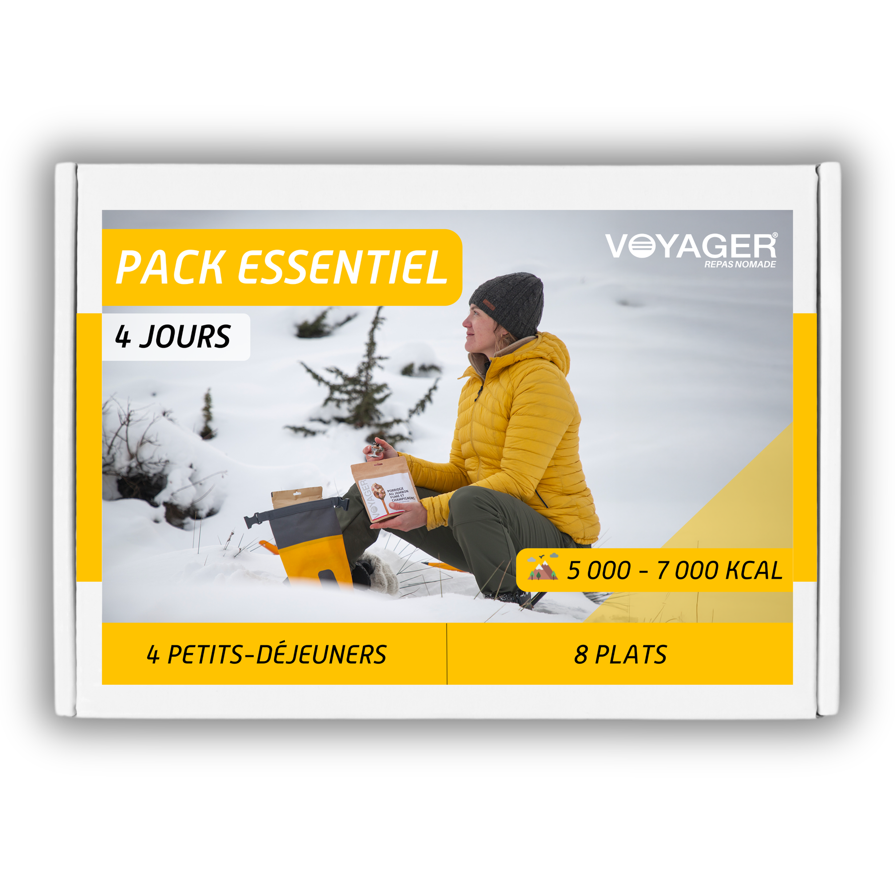 Pack repas lyophilises