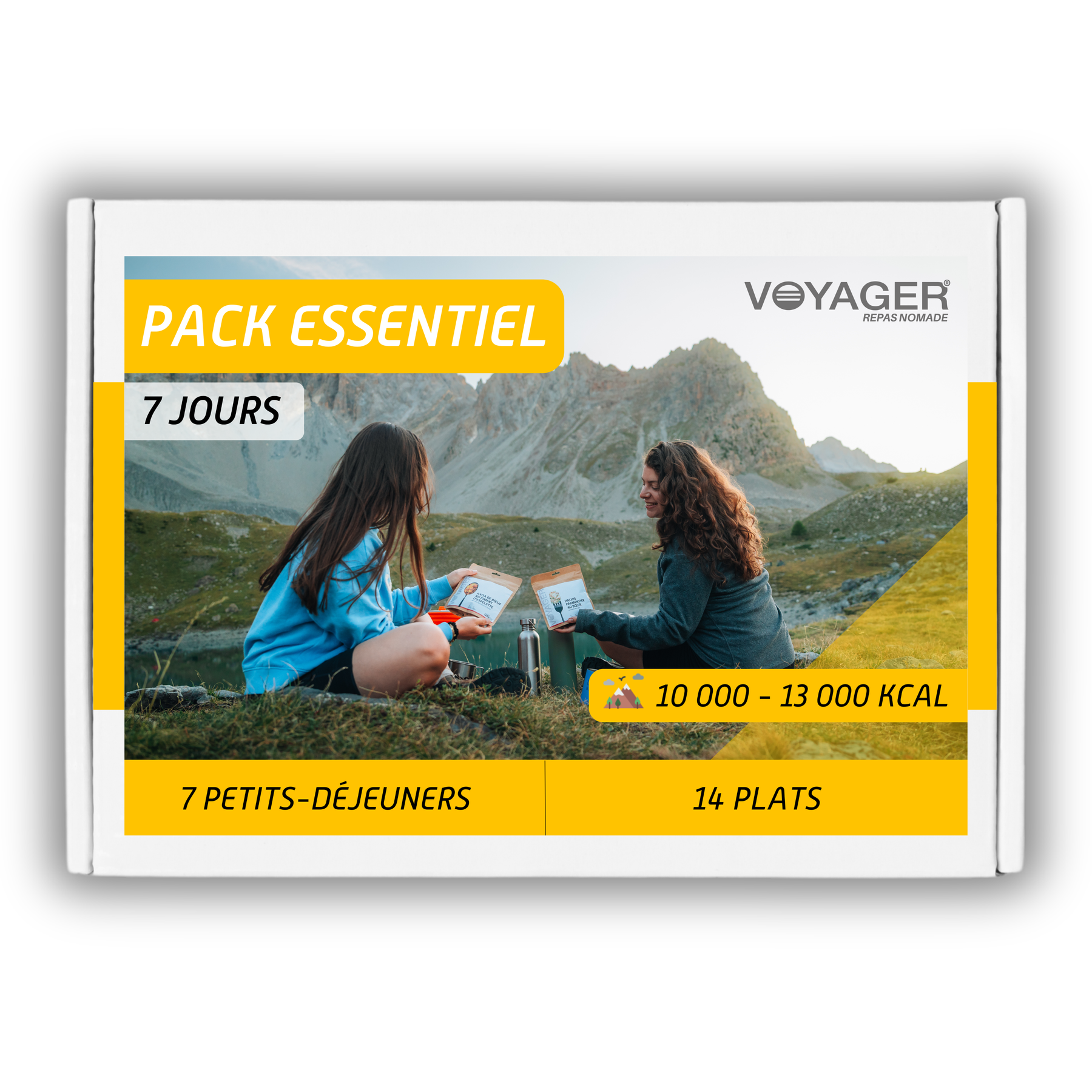 Pack repas lyophilises