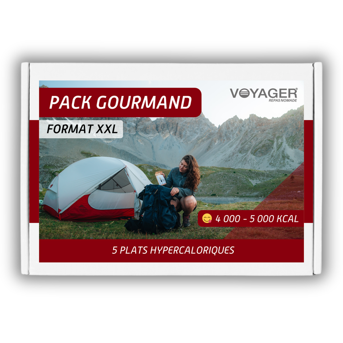 Packs repas lyophilisés