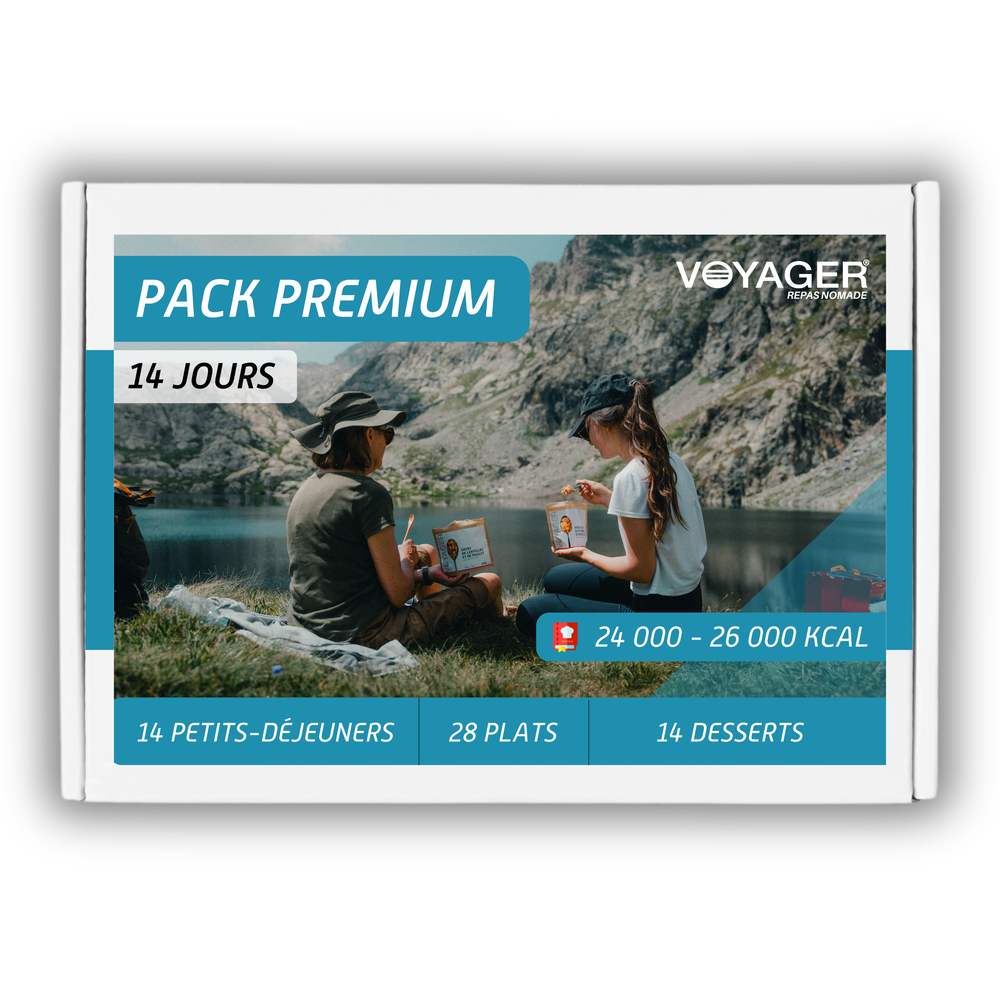 Packs repas lyophilisés