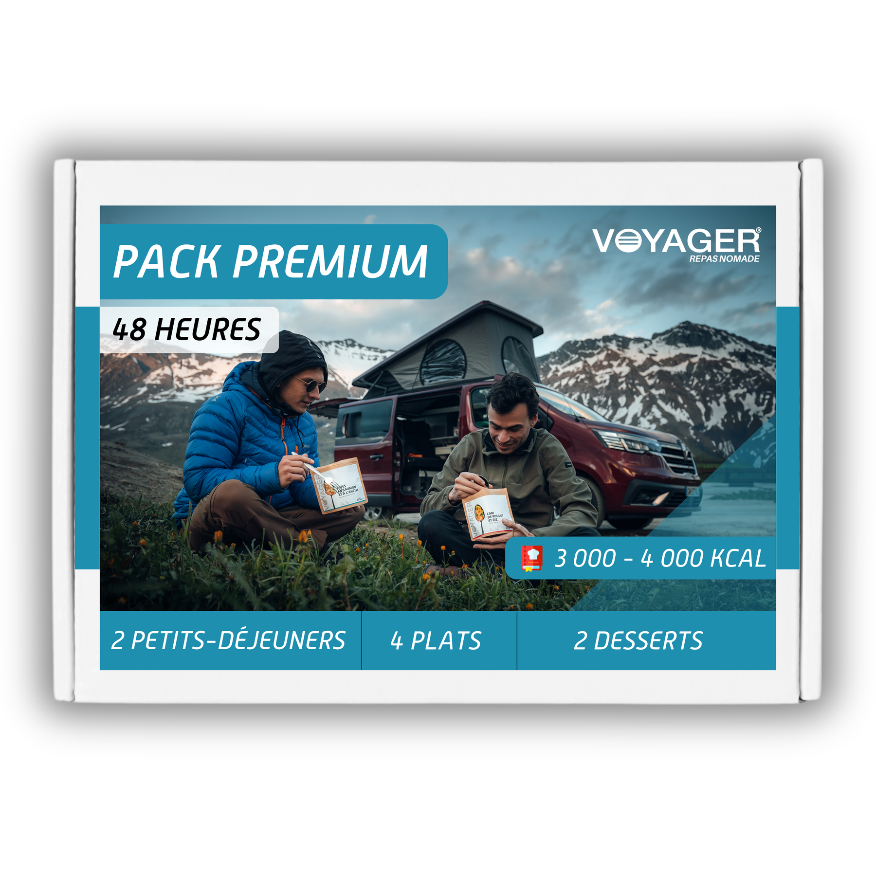 Packs repas lyophilises