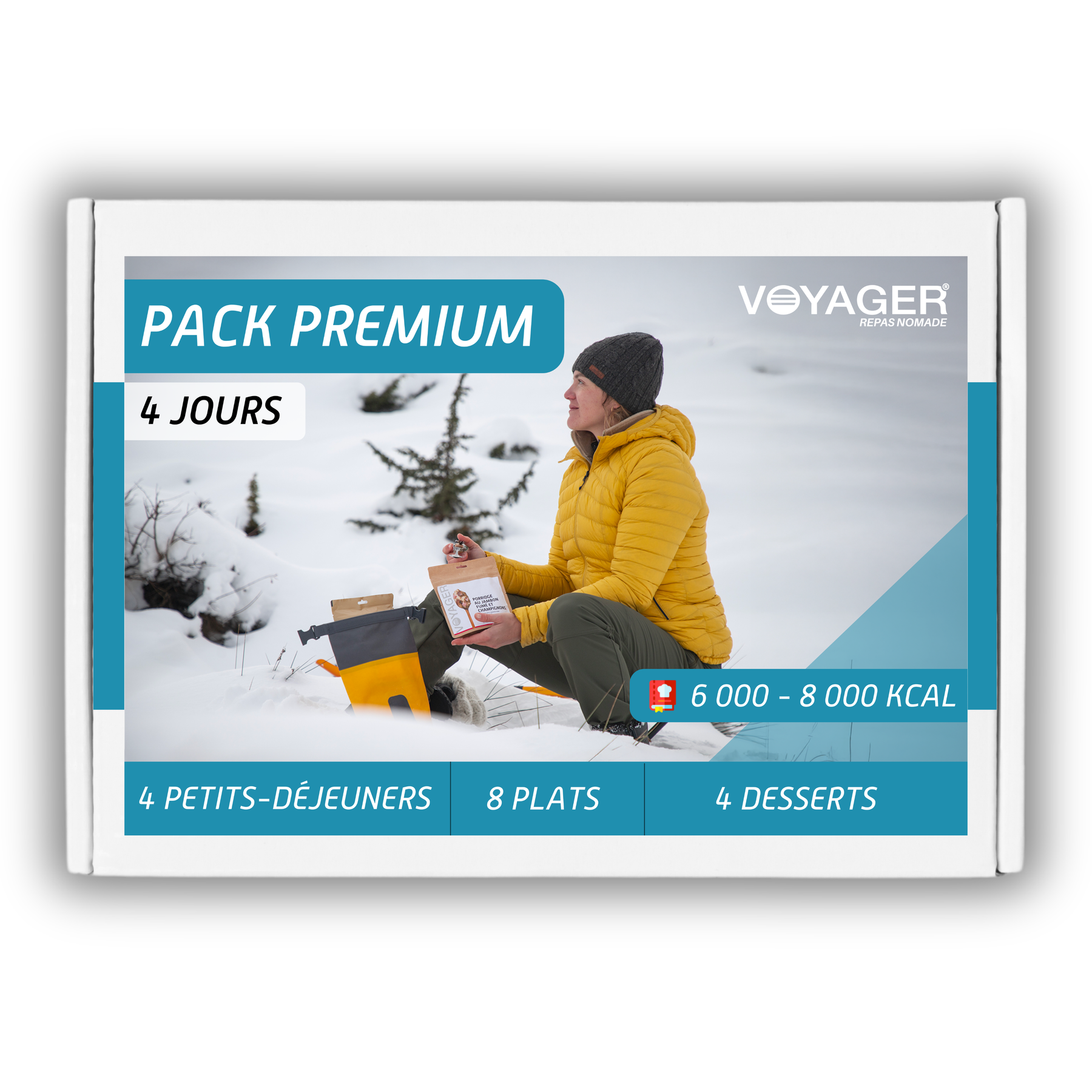 Pack repas lyophilises