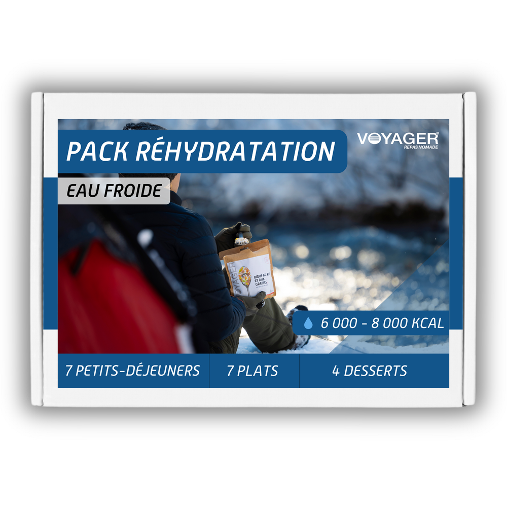 Packs repas lyophilisés