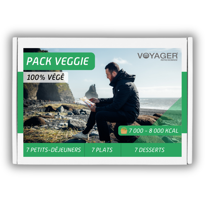 Pack repas lyophilisés