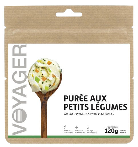 Purée aux petits légumes - 120g - 498 kcal