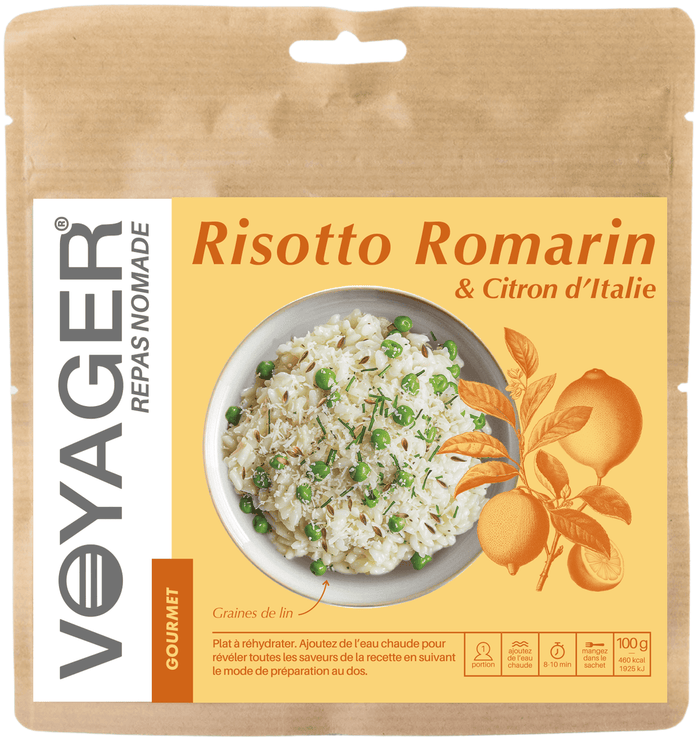 Risotto romarin & citron d'Italie