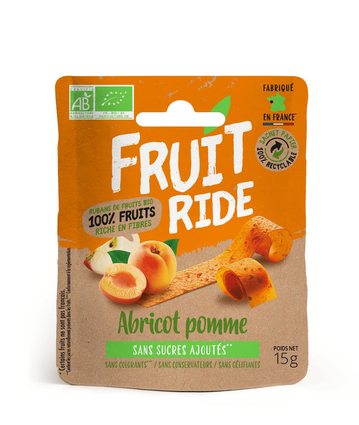 Fruit Ride Apricot Apple - 15g - 50 kcal 