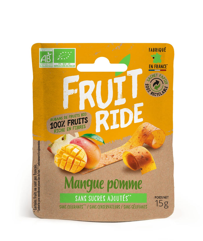 Fruit Ride Mangue Pomme - 15g - 57 kcal