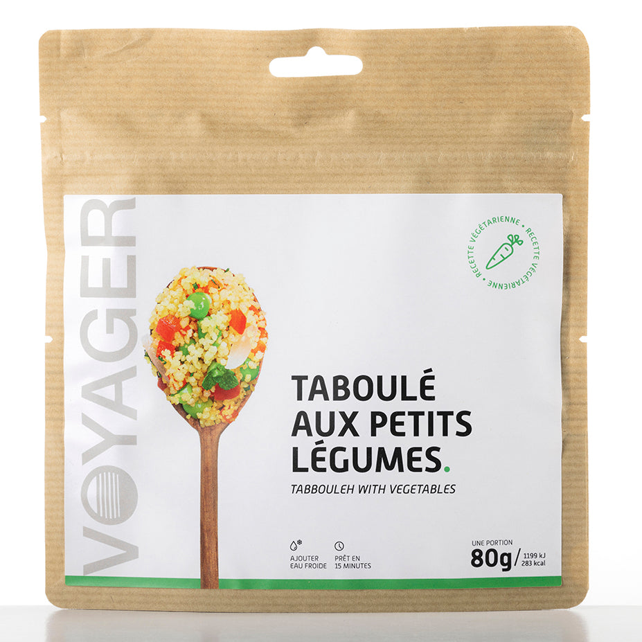 Tabbouleh with freeze-dried vegetables - 80g - 283 kcal