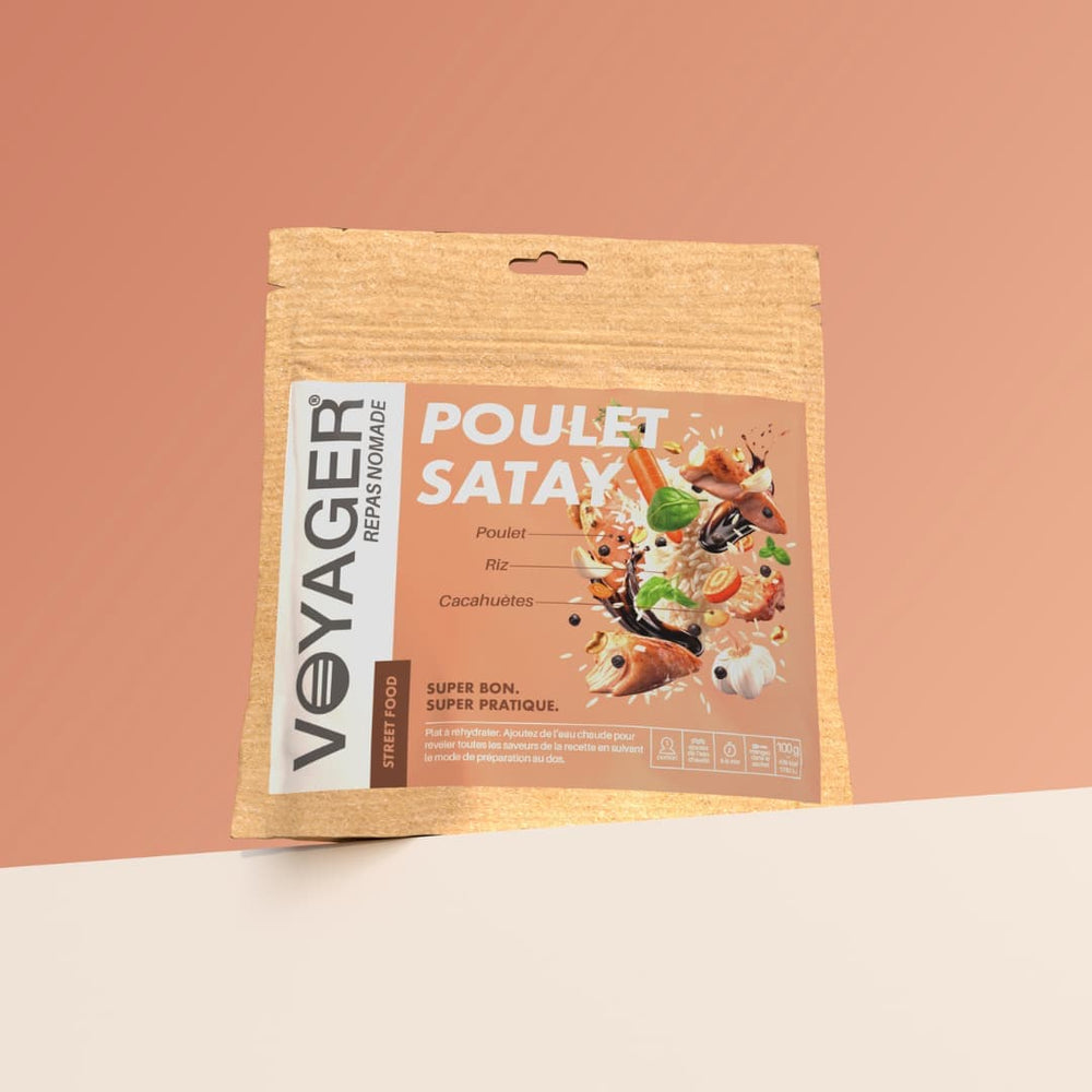 Poulet satay - 100g - 426 kcal